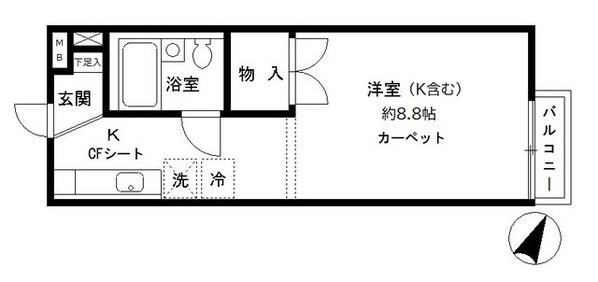 パークヴィラ パート1の物件間取画像